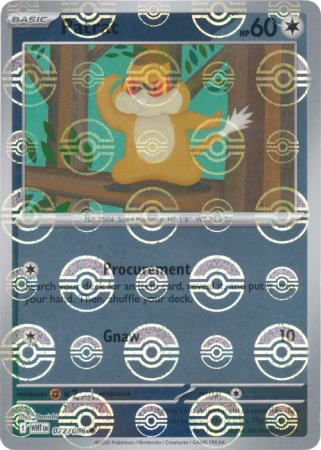 Patrat (Poke Ball Pattern) - 072/086 - Common Reverse Holo