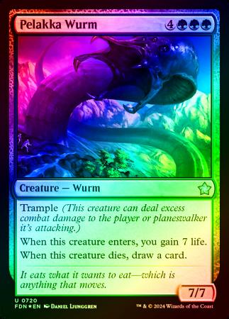 Pelakka Wurm - 0720 - Foil
