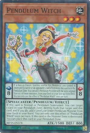 Pendulum Witch (MP25-EN378) - 2025 Mega-Pack Common / Short Print 1st Edition