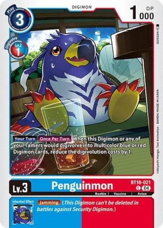 Penguinmon - BT18-021 C - Common