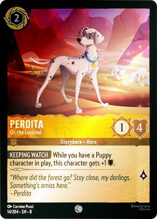 Perdita - On the Lookout - 014/204 - Common Cold Foil