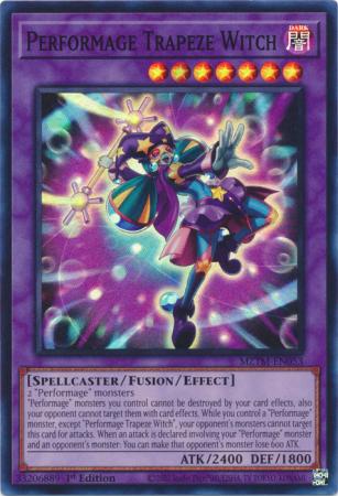 Performage Trapeze Witch (MZTM-EN053) - Maze of the Master Super Rare 1st Edition