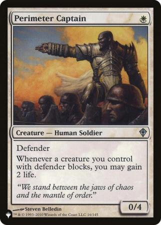 Perimeter Captain - 016