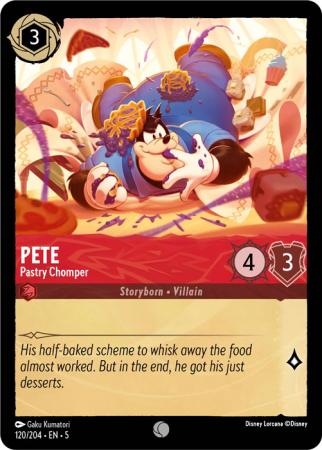 Pete - Pastry Chomper - 120/204 - Common Cold Foil