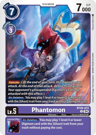 Phantomon - BT20-072 U - Uncommon