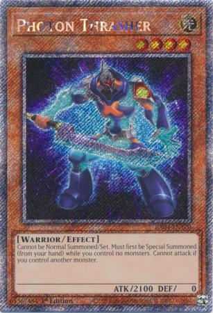 Photon Thrasher (Platinum Secret Rare) (RA04-EN170) - Quarter Century Stampede Platinum Secret Rare 1st Edition