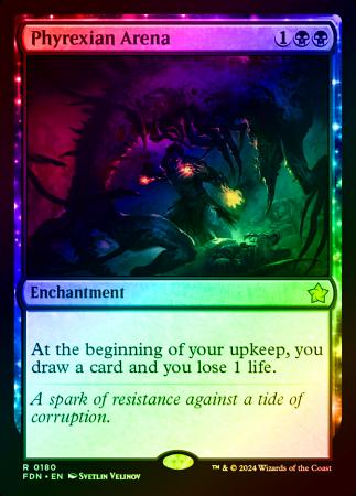 Phyrexian Arena - 0180 - Foil