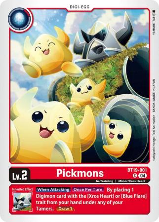 Pickmons - BT19-001 C - Common