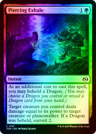 Piercing Exhale - 0151 - Foil