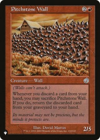Pitchstone Wall - 110