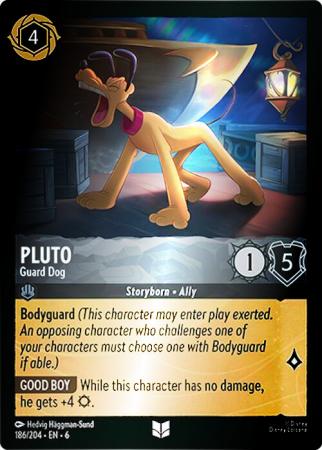 Pluto - Guard Dog - 186/204 - Uncommon Cold Foil