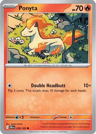 Ponyta - 029/182 - Common