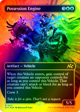 Possession Engine (Borderless) (First-Place Foil) - 0521 - Foil