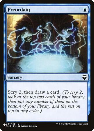 Preordain (CMR) - 084