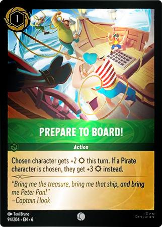 Prepare to Board! - 94/204 - Common Cold Foil