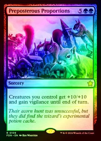 Preposterous Proportions - 0109 - Foil
