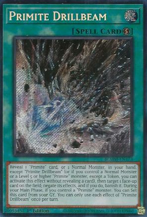 Primite Drillbeam (BLMM-EN173) - Battles of Legend: Monster Mayhem Secret Rare 1st Edition
