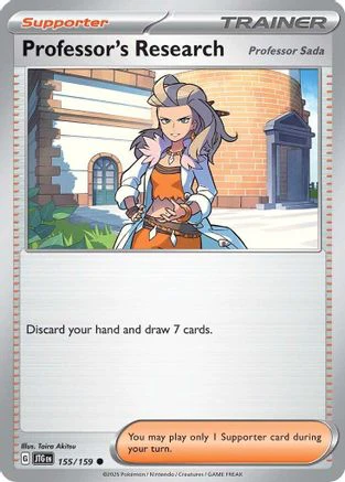 Professor's Research (Professor Sada) - 155/159 - Common Reverse Holo
