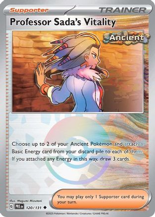 Professor Sada's Vitality - 120/131 - Uncommon Pokeball Reverse Holo