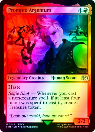 Prompto Argentum - 0148 - Foil