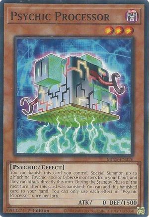 Psychic Processor (MP25-EN326) - 2025 Mega-Pack Common / Short Print 1st Edition