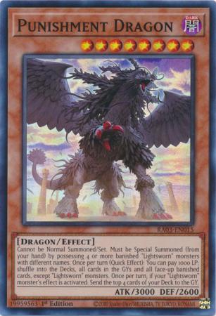 Punishment Dragon (RA03-EN015) - Quarter Century Bonanza Super Rare 1st Edition