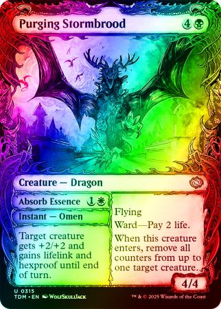 Purging Stormbrood (Showcase) - 0315 - Foil