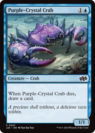 Purple-Crystal Crab - 0347