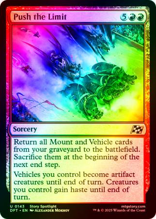 Push the Limit - 0143 - Foil
