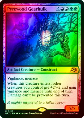 Pyrewood Gearhulk - 0216 - Foil