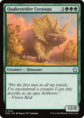 Quakestrider Ceratops - 0110
