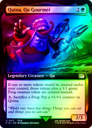 Quina, Qu Gourmet (Extended Art) - 0471 - Foil