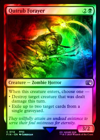 Qutrub Forayer - 0112 - Foil