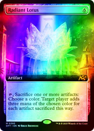 Radiant Lotus (Extended Art) - 0395 - Foil