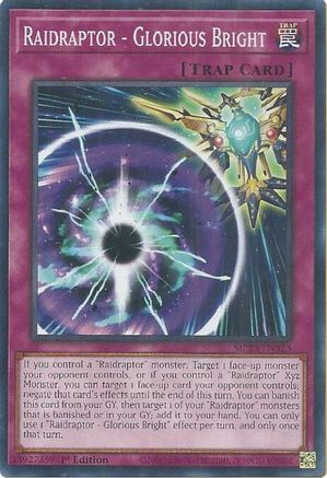 Raidraptor - Glorious Bright (MP25-EN323) - 2025 Mega-Pack Common / Short Print 1st Edition