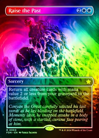 Raise the Past (Borderless) - 0300 - Foil
