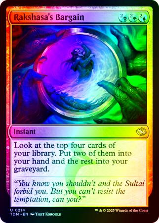 Rakshasa's Bargain - 0214 - Foil