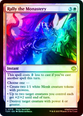 Rally the Monastery - 0019 - Foil