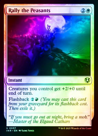 Rally the Peasants - 0037 - Foil