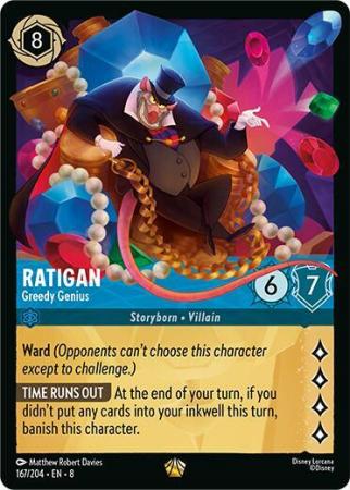 Ratigan - Greedy Genius - 167/204 - Legendary