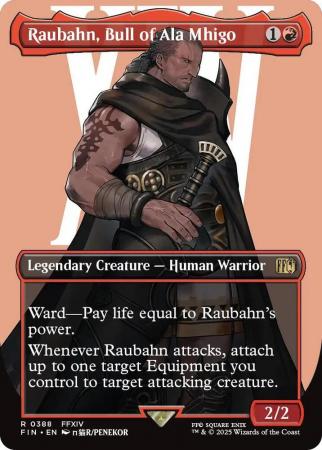 Raubahn, Bull of Ala Mhigo (Borderless) - 0388