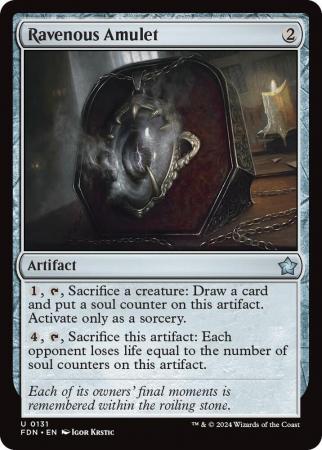 Ravenous Amulet - 0131