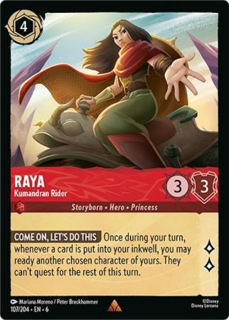 Raya - Kumandran Rider - 107/204 - Rare