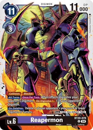 Reapermon - BT20-078 U - Uncommon