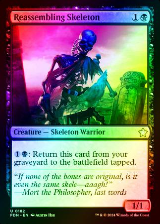 Reassembling Skeleton - 0182 - Foil