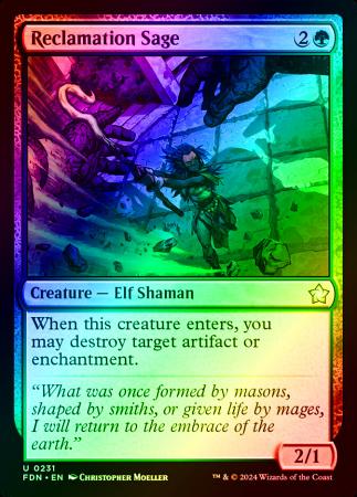Reclamation Sage - 0231 - Foil
