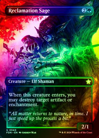 Reclamation Sage (Borderless) - 0340 - Foil