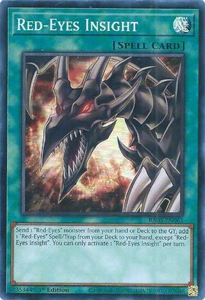 Red-Eyes Insight (RA03-EN061) - Quarter Century Bonanza Super Rare 1st Edition