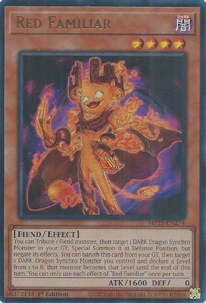 Red Familiar (MP25-EN274) - 2025 Mega-Pack Ultra Rare 1st Edition