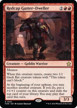 Redcap Gutter-Dweller - 0631